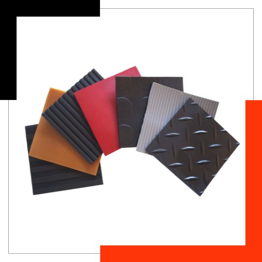 Druhy pryží a dezény